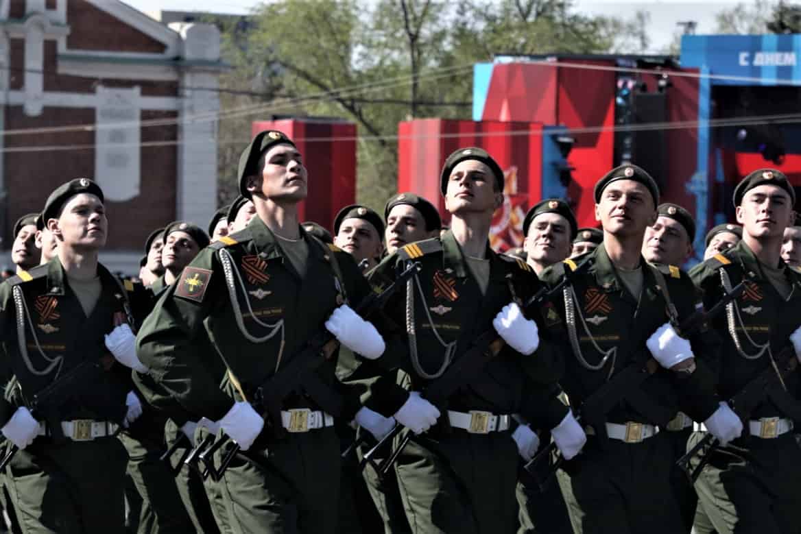 Парад Победы 2020 в Новосибирске