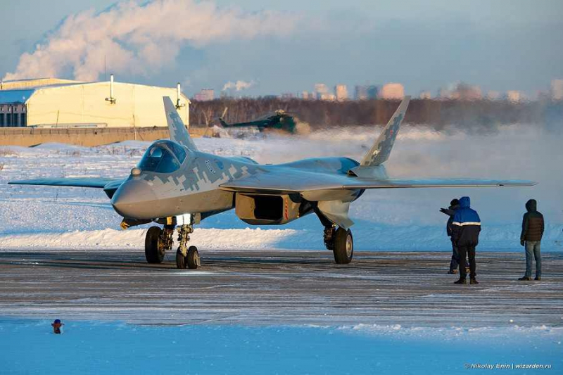 Истребитель Су-57 по прозвищу «Преступник» впервые приземлился в Толмачево