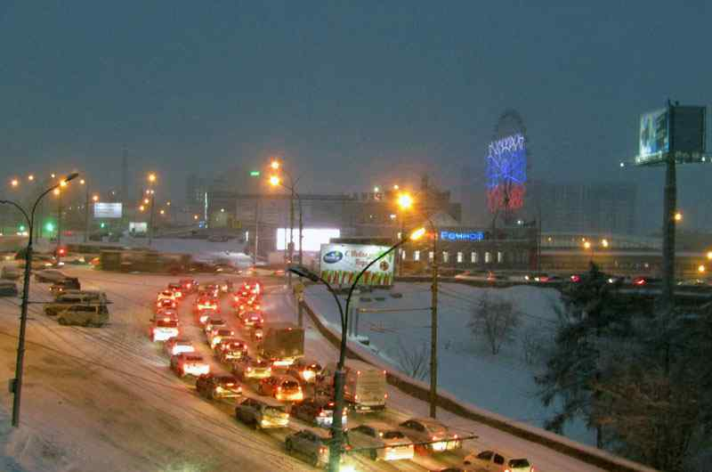 Новосибирск вошел в ТОП-10 мирового рейтинга пробок
