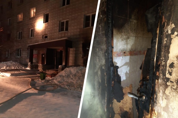 В бердской шестиэтажке загорелась захламленная квартира — есть погибшие