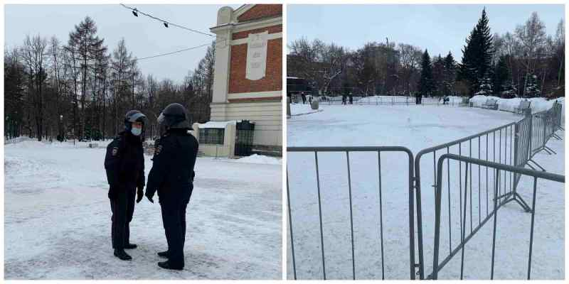 Центр Новосибирска вновь огородили: улицы патрулируют полицейские