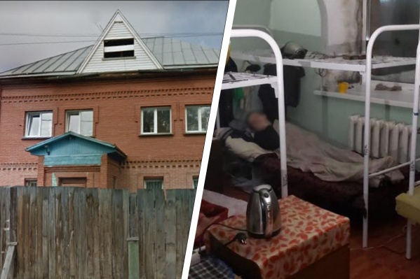 В Новосибирске вспыхнула пристройка у дома, в котором живут 32 профессиональные попрошайки