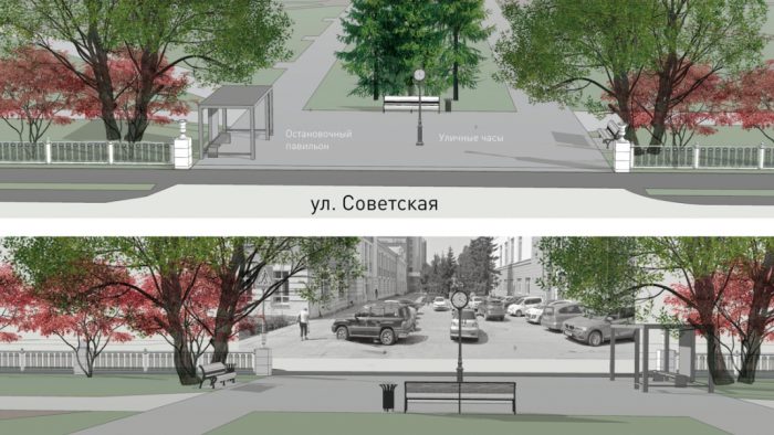 Что изменится в Первомайском сквере Новосибирска: проект