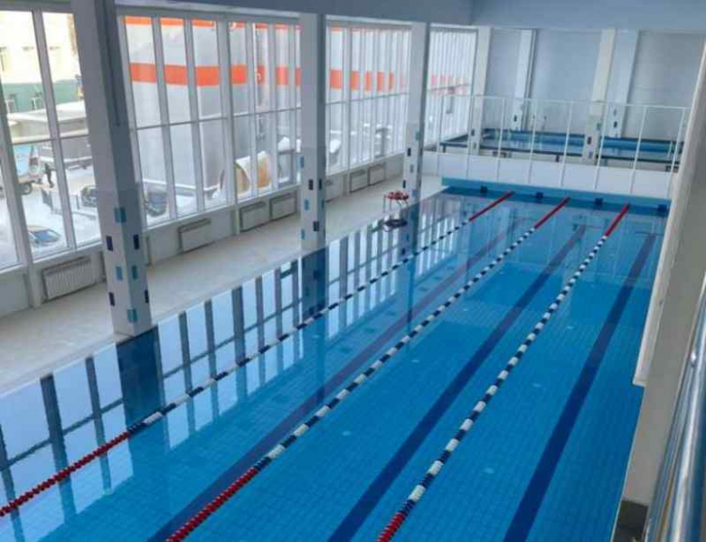 Новый бассейн открылся в Новосибирске