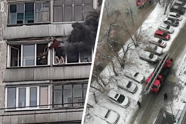 В Новосибирске подросток выбрался из горящей квартиры на 8 этаже по балконам — у него уже дымилась одежда