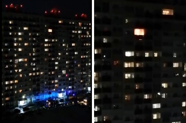 На Твардовского загорелась квартира на 15-м этаже — жильцов подъезда эвакуировали пожарные