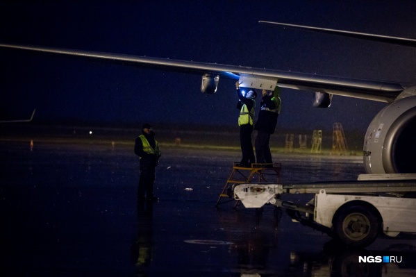 Самолет Москва — Кемерово вынужденно приземлился в Новосибирске