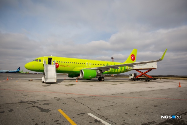 Экипажу самолета из Новосибирска пришлось попросить помощи полиции из-за дебошира