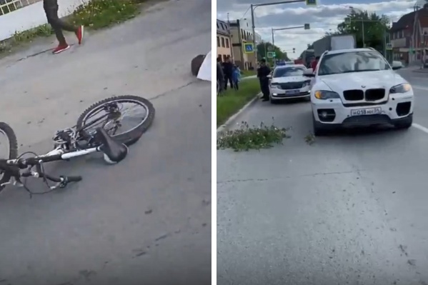 В Новосибирске BMW X6 насмерть сбил ребенка на велосипеде